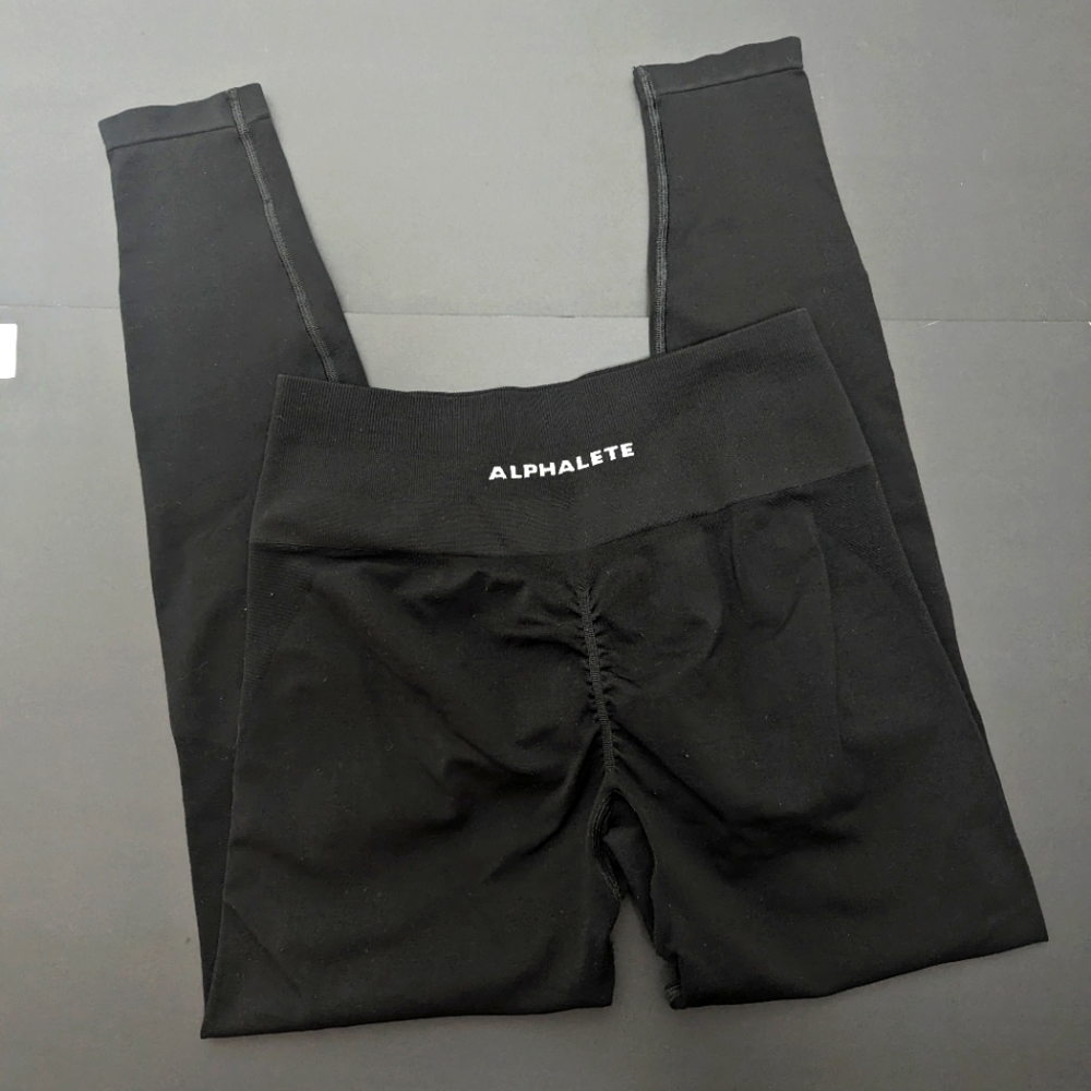 Alphalete Black Activewear Leggings sz Large
